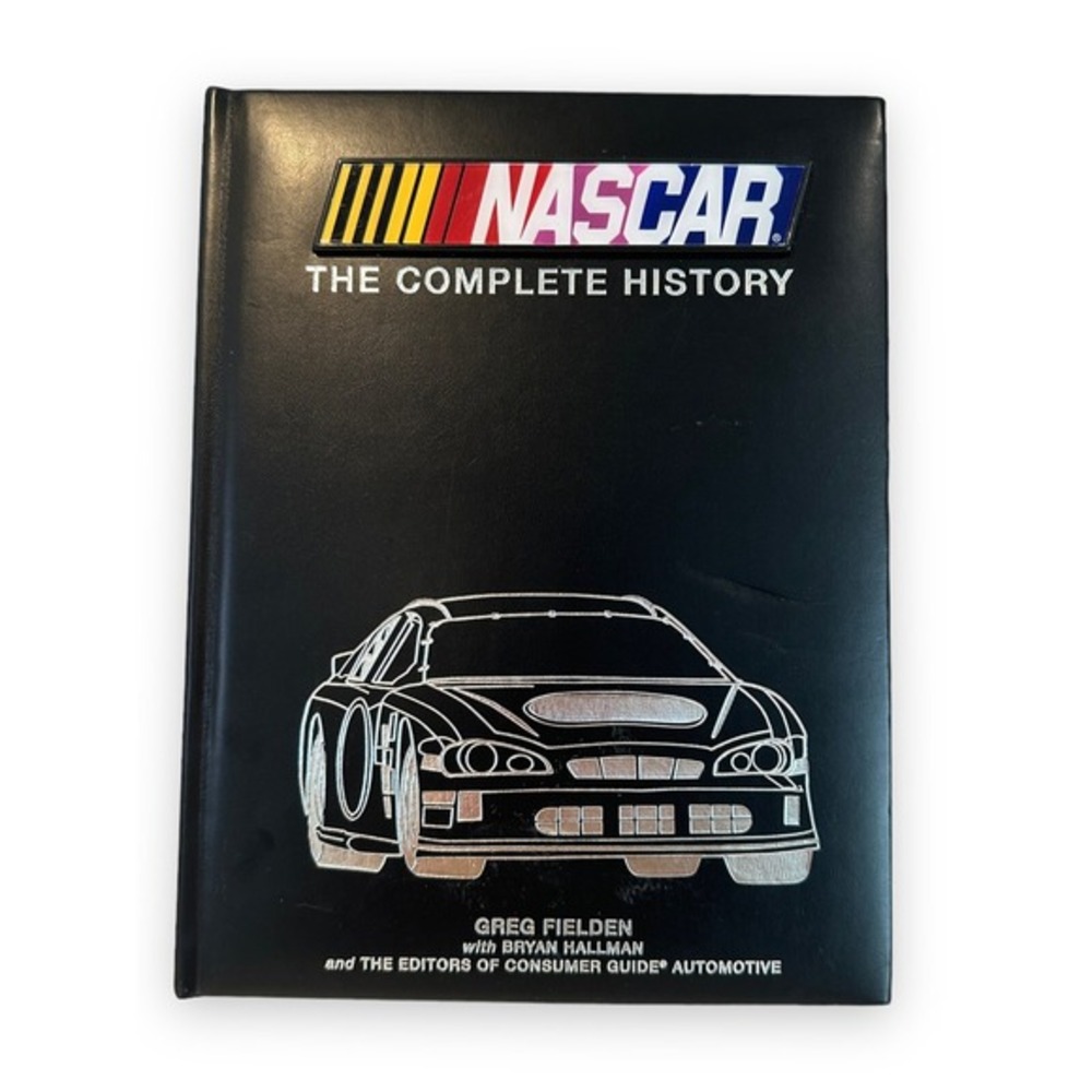 NASCAR The Complete History Leather‎ Bound Book 2015 Edition- EUC